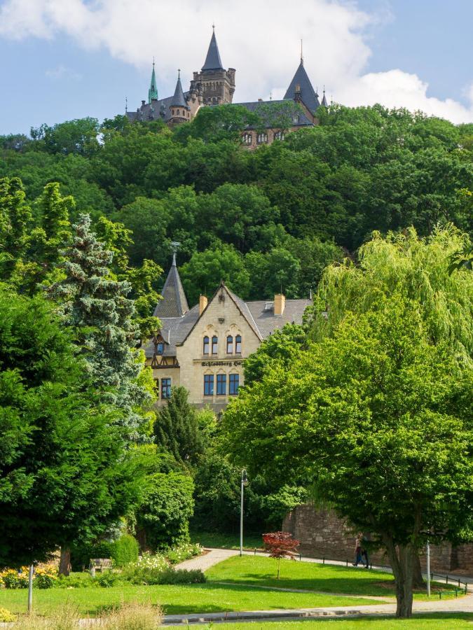Schlossberg-Hotel Garni Вернигероде Экстерьер фото