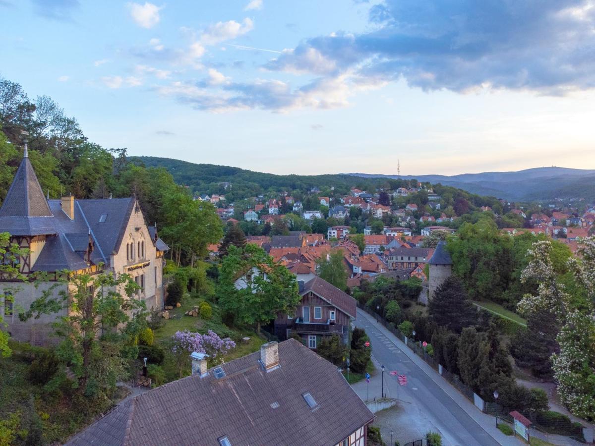 Schlossberg-Hotel Garni Вернигероде Экстерьер фото